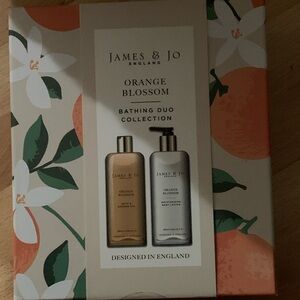 New James & Jo England Orange Blossom Luxury Bath & Body Set | Bundle